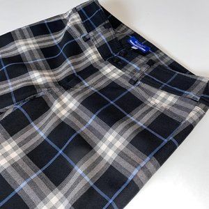 BURBERRY LOW RISE HAYMARKET PANTS